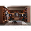 Open Closet For House Custom U-shape Walk In Closet Wardrobe Factory